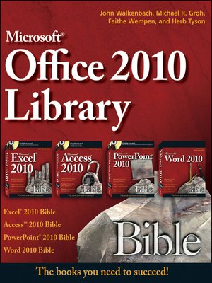 cover image of Office 2010 Library